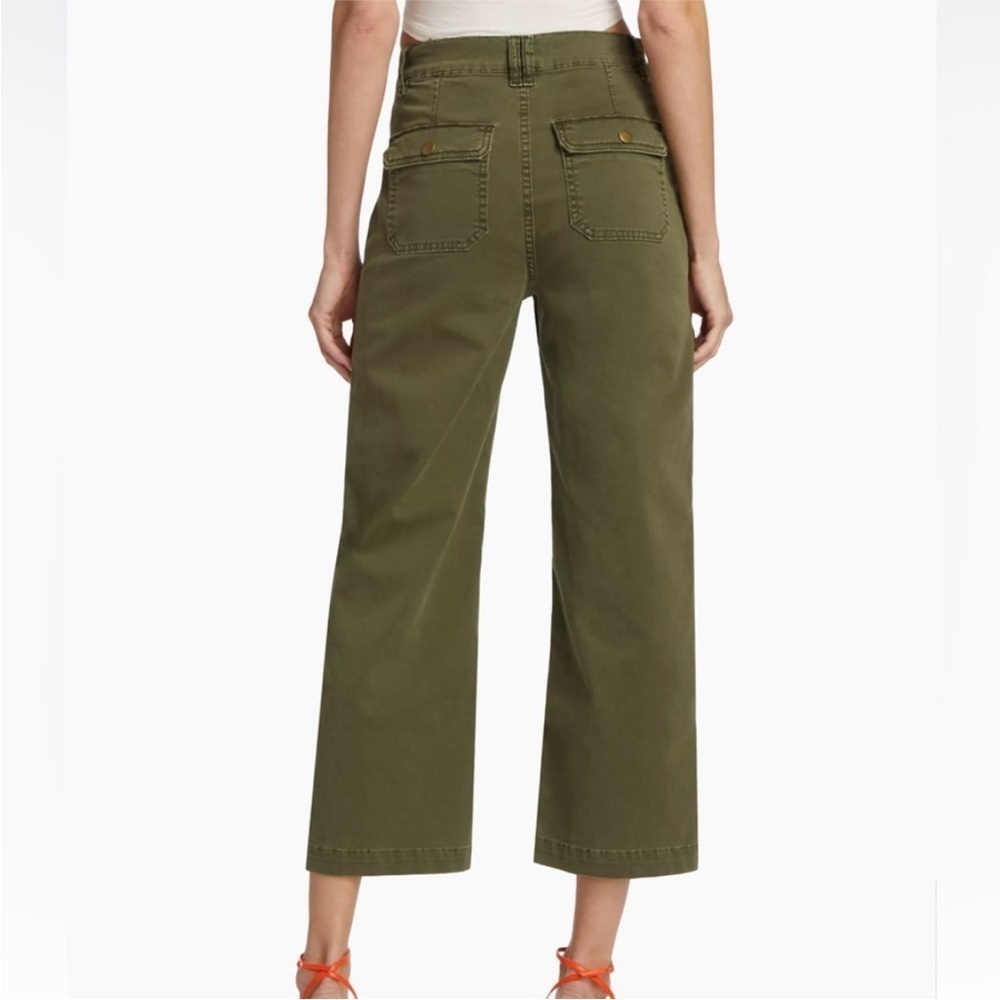 Frame Denim Utility Pocket Pants Green - Picture 3 of 11